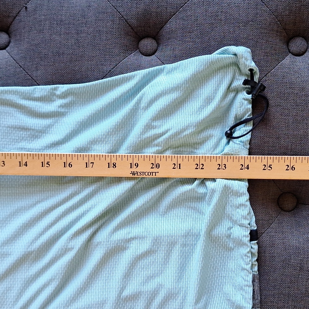 Lululemon Stretchy Cap Sleeve Top Adjustable Toggle Waist Size 8 - Picture 6 of 6